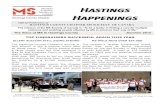 Hastings Happenings · The Voice of MS in Hastings County Summer 2012 Hastings County Chapter Hastings Happenings SILENT AUCTION STILL GOING STRONG The Hastings County Chapter’s