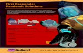 First Responder Pandemic Solutions · First Responder Pandemic Solutions Supplied Air Respirators (SAR) EDP10 Free-Air Pump with 20TIC Full-Face Hood (CC20SYS) • CC20 Hood (20TIC),