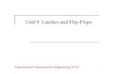 Unit 9 Latches and Flip-Flops - National Chiao Tung …moblie123.cm.nctu.edu.tw/101 logical design/Unit 09.pdfLogic Design Unit 9 Latches and Flip-Flops Sau-Hsuan Wu The T flip-flop