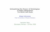 Unleashing the Power of Ontologies in Data Integrationdegiacom/...Unleashing the power of ontologies in information integration Diego Calvanese 10 • SELEX-SI is a Finmeccanica company