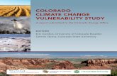 Western Water Assessment | Home - EDITORSwwa.colorado.edu/.../co_vulnerability_report_2015_final.pdfthat “climate change presents serious, diverse, and ongoing issues for the state’s