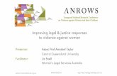 Research participants: women victim/ survivors of domestic...Sample/ recruitment Qualitative interviews (target 50) via telephone and face-to-face •Women from Queensland, NSW, NT