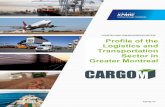 Profile of the Logistics and Transportation Sector in ... · Phase 1 Progress Report – Profile of the logistics and transportation industry in Greater Montreal – CargoM 4 Regarding