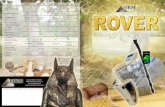 Rover C Rover C II Rover Gold Rover UC · Power Pack 18 m 18 / 25 m 15 / 25 m 20 m ... Búsqueda del tesoro Void detection ... FACÍL PARA LA PROSPECCIÓN DE ORO Y LA CAZA DEL TESORO.