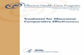 effectivehealthcare.ahrq.gov · Comparative Effectiveness Review Number 60 . Treatment for Glaucoma: Comparative Effectiveness . Prepared for: Agency for Healthcare Research and Quality
