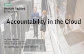 Accountability in the Cloud · the manner in which any item of personal data is processed Data Processor (DP) –An entity (whether a natural or legal person, public authority, agency