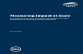 Measuring Impact at Scale...Measuring Impact at Scale | 5 1.1 Context and goals With the increasing urgency of tackling climate change in a strong and meaningful way across all sectors