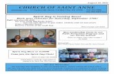 CHURCH OF SAINT ANNE - stannesgc.org€¦ · August 28, 2016 CHURCH OF SAINT ANNE stannesgc.org 35 Dartmouth Street, Garden City, NY 11530 516-352-5904 516-352-5969 Fax All Are Welcome!