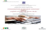 STENOGRAPHER SECRETARIAL ASSISTANT (HINDI) · Rajesh K. Pandey, T.O. Govt. ITI (M) Bhilai Expert 12. ... 2nd Semester – In this semester the trainee will be able to explore the