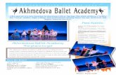 Akhmedova Ballet Academy 2nd place Duet “Primavera” The ...akhmedovaballet.org/.../01/Newsletter-2020-January.pdf · AB A NE W SLE TTE R- JA N UARY20 20 2019 YAGP Philadelphia,