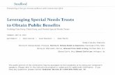 Leveraging Special Needs Trusts to Obtain Public …media.straffordpub.com/products/leveraging-special-needs...2012/05/15  · dental treatment, rehabilitative or educational training.