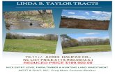 LINDA B. TAYLOR TRACTS · CbA Chastain and Bibb soils, 0 to 1 percent slopes, frequently flooded 29.6 41.0% EmA Emporia fine sandy loam, 0 to 2 percent slopes 75 5.7 7.9% EmB Emporia
