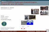 Sandia Optical Hydrogen-fueled Engine · (ace_03_kaiser 3/20) Vehicles with advanced hydrogen-fueled engines are competitive with systems based on fuel cells. Vehicle-system modeling