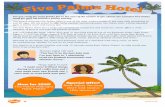 Five Palms Hotel Persuasive Advertisement · Five Palms Hotel Persuasive Advertisement - Answers 1. How does the author make the hotel’s restaurant appeal to all readers? Accept