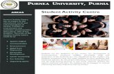 Purnea University - About Purnea University · 2018-09-20 · Spoken English Personality Development Activity Yoga and Meditation Photography Dancing Music Fine Arts Drama & Theatre