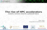 The rise of HPC accelerators · This presentation contains the personal opinions, forecasts and forward-looking statements of the authors and not necessarily the opinions of any other