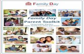 Family Day Parent Toolkit - ohiogrocers.org · Get to know your kid’s friends and their parents. From How to Raise a Drug-Free Kid: The Straight Dope for Parents 1 . 9 Fun Things