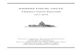 KANSAS FISCAL FACTS - kslegresearch.orgkslegresearch.org/KLRD-web/Publications/Fiscal... · KANSAS FISCAL FACTS Twenty-fifth Edition July 2018 Kansas Legislative Research Department