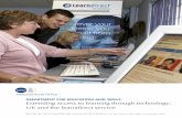 department FOr educatiOn and SkillS Extending access to ... · Extending access to learning through technology: ... learndirect is working successfully with gl37 four per cent of