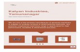 Kalyan Industries, Yamunanagar · Kalyan Industries founded in 1952 have been providing machines and satisfactory services to Plywood & Wood Working Industry. Initially started with