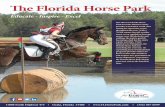 The Florida Horse Park - Florida Department of Agriculture ... · The 500-acre Florida Horse Park in Ocala-Marion County provides a beautiful, world-class setting for equestrian events