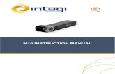 M10 INSTRUCTION MANUAL - Integi...INTEGI, S.A. Autonomia Kalea, 5 - 48250 Zaldibar, Bizkaia – España / +34 943 174 800 - integi@integi.com / Page 2 M10 Instruction manual 2. FEASIBLE