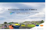 Innovation in FMEs - SINTEF...levels of FME innovation are as follows: 1. A high level of management commitment is essential, and all FME Managers must assume the role of a committed