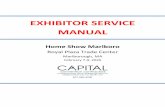 EXHIBITOR SERVICE MANUAL · ADVANCE SHIPMENTS DIRECT SHIPMENTS Please use enclosed freight labels Please use enclosed freight labels Receiving hours: M-F 8:00 am to 4:30 pm Received