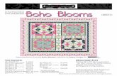 Boho BloomsBoho Blooms - Henry Glass Fabrics · Just Color! - Lipstick 1351-Lipstick Bunny Panel - Multi 4966P-17 Paisley - Blue 4967-17 Tossed Bunnies - Pink 4969-27 Tossed Floral