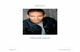 PRESS KIT - Fouad Hajji · 2019-03-08 · PRESS KIT Page | 2 Biography Fouad Hajji took his first steps into the world of show business by practicing break-dance at an early age.