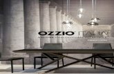 SALONE Internazionale del MOBILE - Ozzio Italia · Extendable Lamp | Canaletto Walnut PZ51 - Irregular Crystal Diffuser 14 15 LIQUID BIG Tavolo | Piano Ceramica Orobico Grigio CC09