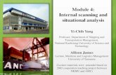 Module 4: Internal scanning and situational analysishgyang/SM-M04.pdfModule 4: Internal scanning and situational analysis Yi-Chih Yang Professor, Department of Shipping and Transportation