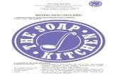 MATERIAL SAFETY DATA SHEET - The Soap Kitchen...Clary Sage Oil P RODUCT CODE: 30287 S UPPLIER: The Soap Kitchen 2. COMPOSITION / INFORMATION ON INGREDIENTS. D EFINITION /B OTANICAL