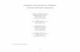 Variation of Stock Return Volatility: An International ... 2006/20AS02-120... · overseas investing. The global investments opportunities not only provide market participants a wider