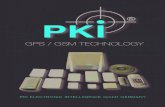 GPS / GSM TECHNOLOGY - PKI Electronic · 2016-09-29 · 4 Catalogues are available for download at GPS / GSM Technology PKI 1900 The PKI 1900 GPS bug is an extremely small GPS logger.