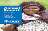 Financial Services Tanzania | Financial Inclusion | FSDT - Annual … · 2018-08-07 · ABBREVIATIONS Bima Swahili for “insurance” BoT Bank of Tanzania FSDT Financial Sector Deepening
