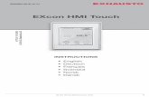 EXcon HMI Touch - Exhausto · 2 © 2018 OJ Electronics A/S © 2018 OJ Electronics A/S INSTRUCTIONS English..... 3