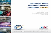 National MBE Manufacturers Summit 2016nationalmbemanufacturers.org/wp-content/uploads/2019/11/2016-National-MBE...National Director, Minority Business Development Agency (MBDA) 4.