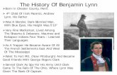 The History Of Benjamin Lynn 08 - Benjamin Lynn.pdfOf B.F. Hall The History Of Benjamin Lynn. Church In Waterloo, Alabama Grows. ¾Another Of Lynn’s Daughters, Rachel Married Marshall