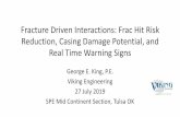 Fracture Driven Interactions: Frac Hit Risk Reduction, Casing …recovermoreoil.com/wp-content/uploads/2020/03/Frac-Hit-Presentati… · MONITORING TECHNOLOGY PRESENTATION AND FRACTURE