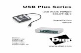 USB Plus Series · 2009-07-13 · USB Plus Series Installation Guide (90000410 Rev. E) – Page 1 USB Plus Series The USB Plus Series of products are fully compliant with standard