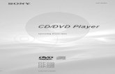 CD/DVD PlayerDVP-S345 DVP-S336 DVP-S335 3-061-758-11(1) Operating Instructions. 2 Welcome! ... Operation Sound Effects (Sound Feedback) 16 Playing Discs 17 Playing Discs 17 Searching