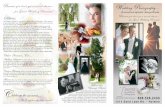 Wedding Price List Wedding Prices 2006.pdfthem. You are investing into memories that will last a lifetime. Your wedding day experience should be one that is well planned and everyone