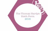 The Thomas Hardye Sixth Form 2018 Form Prospectus.pdf · based on their GCSE results. ichard icholls & atie Taylor HEAS OF SITH FORM In the Sixth Form you get to choose the subjects