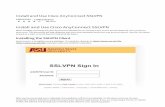 All ASU Faculty and Staff - Install and Use Cisco AnyConnect … · VPN Disconnect About Quit OR 8:38 AM 12/30/2015 Cisco AnyConnect Secure Mobility Client VPN: Connected Customize...