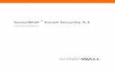 SonicWall Email Security · Email Anti‐Virus Cyren Provides updates for Cyren anti‐virus definitions and SonicWall Time Zero technology for immediate protection from new virus