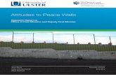 Peace walls Report - ETH ZSince the first paramilitary ceasefires in 1994, the Northern Ireland peace and political processes have addressed a series of sensitive and contentious issues