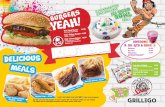 AWESOME DESSERTS & SHAKES · The visuals are for descriptive purposes and meals served could vary. en Nuggets - 36.90 en Strips - 42.90 22.90 ICE CREAM BOWL Fruit Juice (200ml) 15.90