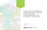 How to Establish GIS-Based Initial Operating Capabilities ......How to Establish GIS-Based Initial Operating Capabilities at Fusion Centers May 2017 4 Facilitate better emergency planning,