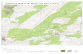 Alleghany Highlands Multi-User Trail SystemDP22 for Mcgraw Hollow Trail D r u R u n a T r a i l P e t e r s R i d g e T r i l D o l l y A n n D r i v e F D R 1 2 5 F o r e M o u n